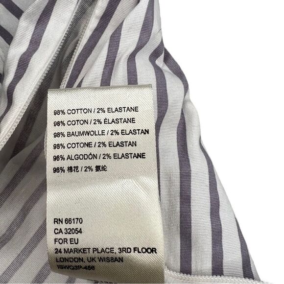 Free People Caroline Stripe Top in Neutral - Picture 5 of 10